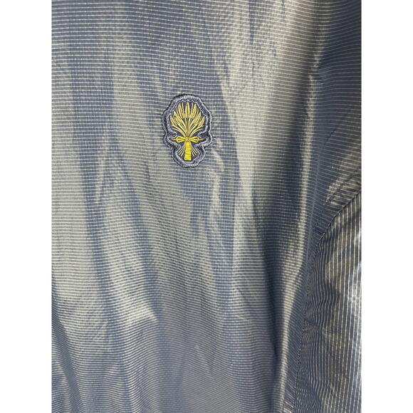 Zero Restriction Jacket Men's Medium Blue Lightweight Golf Windbreaker Full Zip - Picture 4 of 8